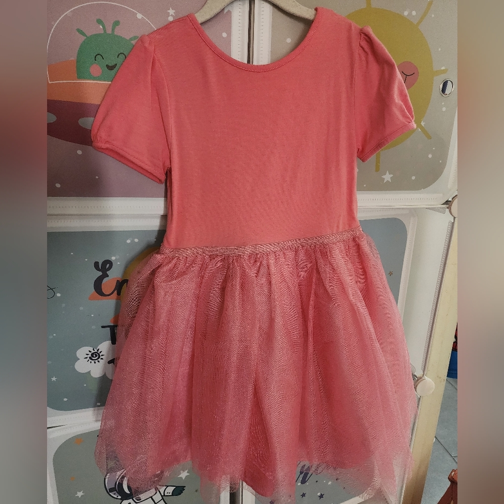 H&M Coral Short Sleeve Top